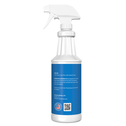NEW! Litter Box Cleaner & Deodorizer 16oz Bottle