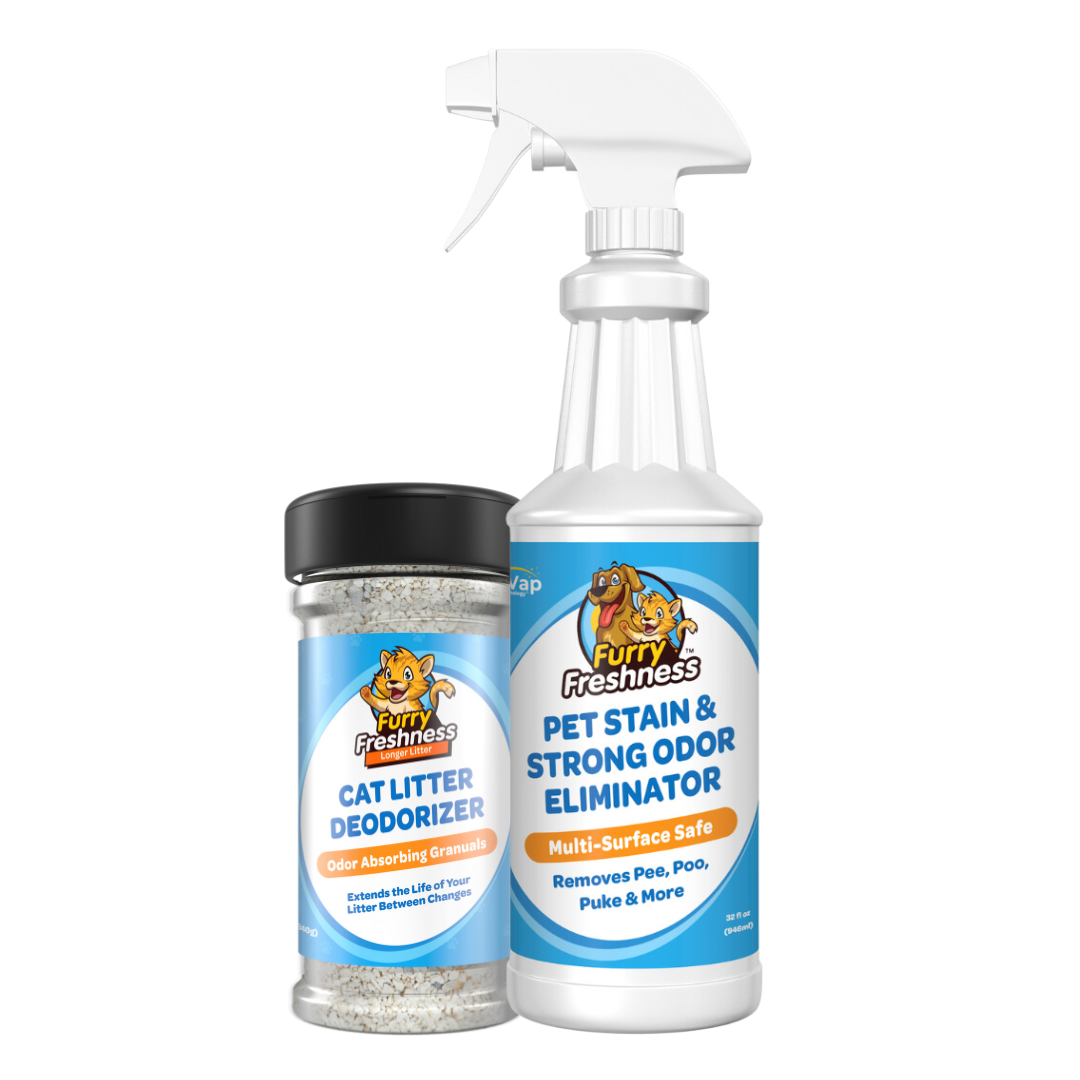 Stain & Odor Eliminator 32oz + Litter Box Odor Eliminator